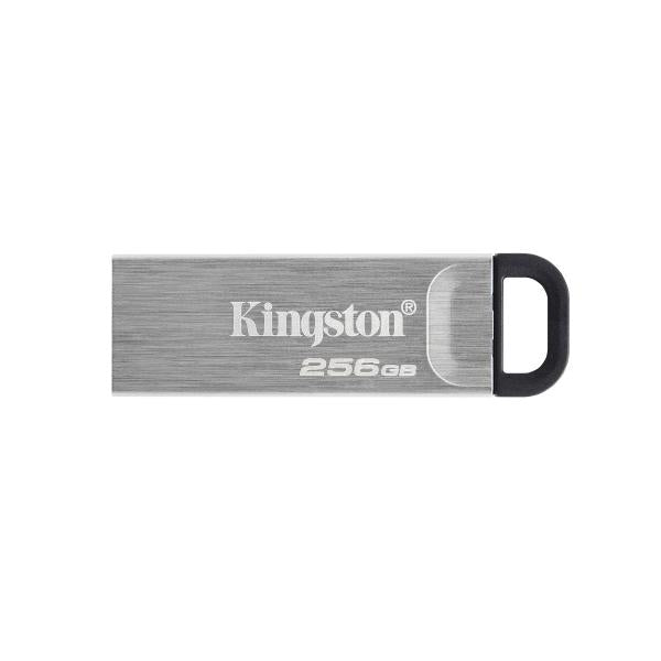 Kingston DTKN 256 GB DataTraveler Kyson USB Flash Drive, 256 GB, USB 3.2 Type-A, 200 60 MB S, Silver