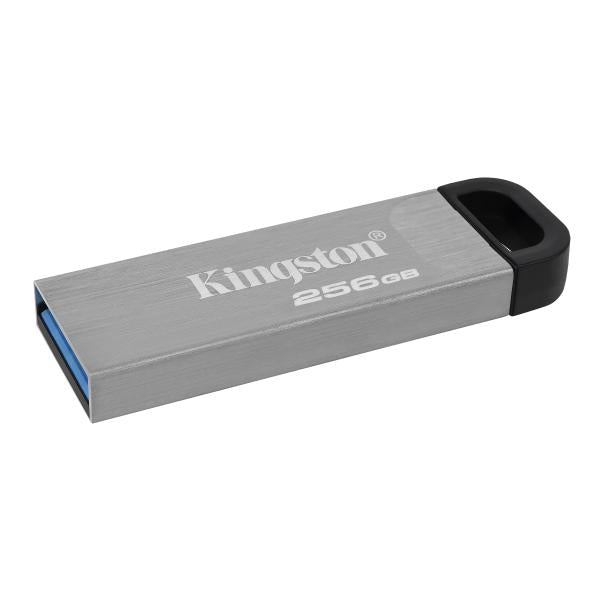 Kingston DTKN 256GB DataTraveler Kyson USB Flash Drive, 256 GB, USB 3,2 Type-A, 200 60 MB S, sølv