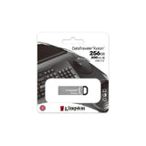 Kingston DTKN 256 GB DataTraveler Kyson USB Flash Drive, 256 GB, USB 3.2 Type-A, 200 60 MB S, Silver