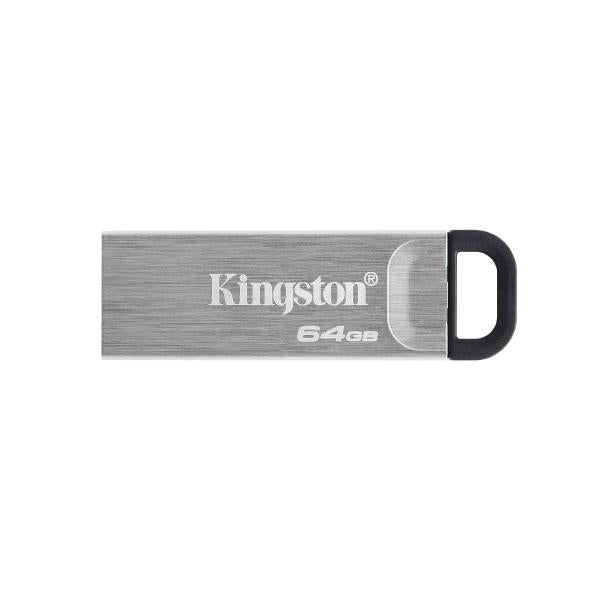 Kingston DTKN 64 GB Datatraveler Kyson, 64 GB, USB 3.2, 200 60 MB S, Capless, Silver