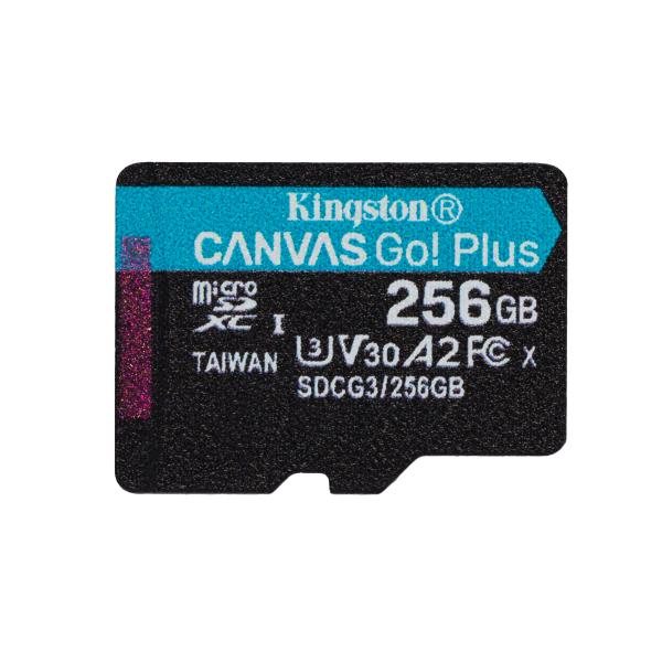 Kingston Canvas Go! Más microSDXC 256 GB