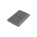 Transcend ts2tesd360c esd360c externe SSD, 2 TB, USB 20 Gbit/s, Typ C, 2000 MB s, 3D NAND, grau