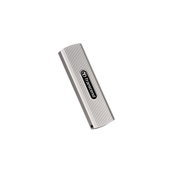 Transcend ts1tesd320a esd320a externe SSD, 1 TB, USB 10 Gbit/s, Typ A, 1050 950 MB s, Silber