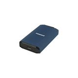 Transcend transcend ts2tesd410c esd410c external ssd, 2 tb, usb 20gbps, type c, 2000 mb s, blue