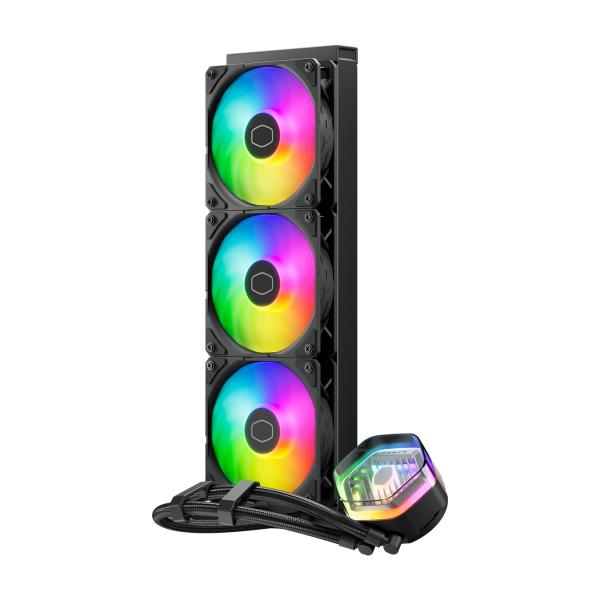 Cooler Master mlx-d36m-a25pz-rw Masterliquid 360 Atmos, 3x 120mm ArGB weiß, 690-2500 U/min ± 10%