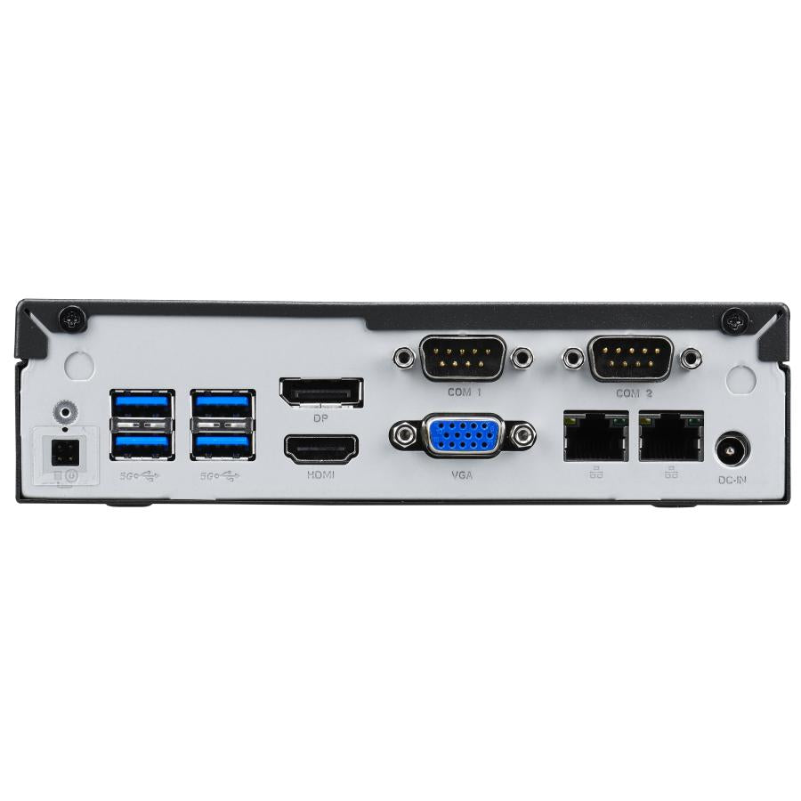 Shuttle DL30N Slim Barebone-PC, 1,35 l, Intel N100 Lüfter, DDR5, 2 x 2,5 GB, HDMI 2.0b, 65 W, 24 7