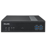 Shuttle shuttle dl30n slim barebone pc, 1.35l, iintel n100 fan, ddr5, 2x 2.5 gbe, hdmi 2.0b, 65w, 24 7