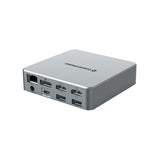 Conceptronic donn25g 15-in-1 Display Link USB 3.2 Gen 2 Dockingstation, Typ-C 10 Gbit/s, USB-A x2