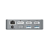 Conceptronic donn25g 15-in-1 Display Link USB 3.2 Gen 2 Dockingstation, Typ-C 10 Gbit/s, USB-A x2