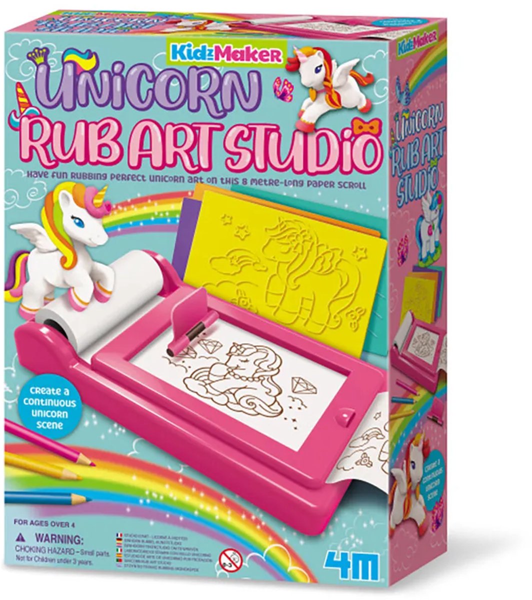 4 m langes Basteln – Einhorn-Kunststudio – kreatives Spielzeug – 8 Vorlagen – Kidzmaker-Kunstset – 5 Jahre