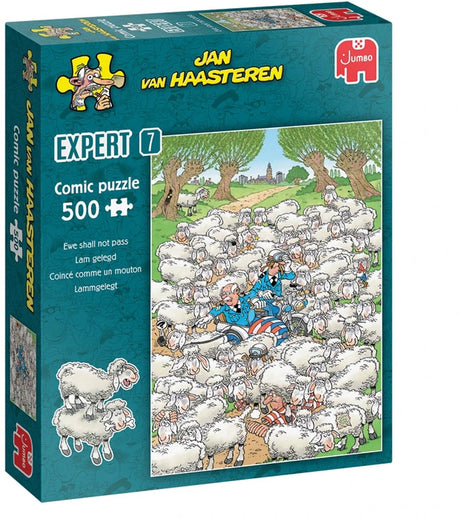 Jumbo Jan van Haasteren Puzzle Experte 7 – gelähmt, 500 Teile.