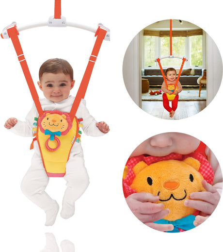 Munchkin Babyschaukel – Hüpfspiel – per Wippe – Babyschaukel für die Tür – Wippe – Schaukelstuhl