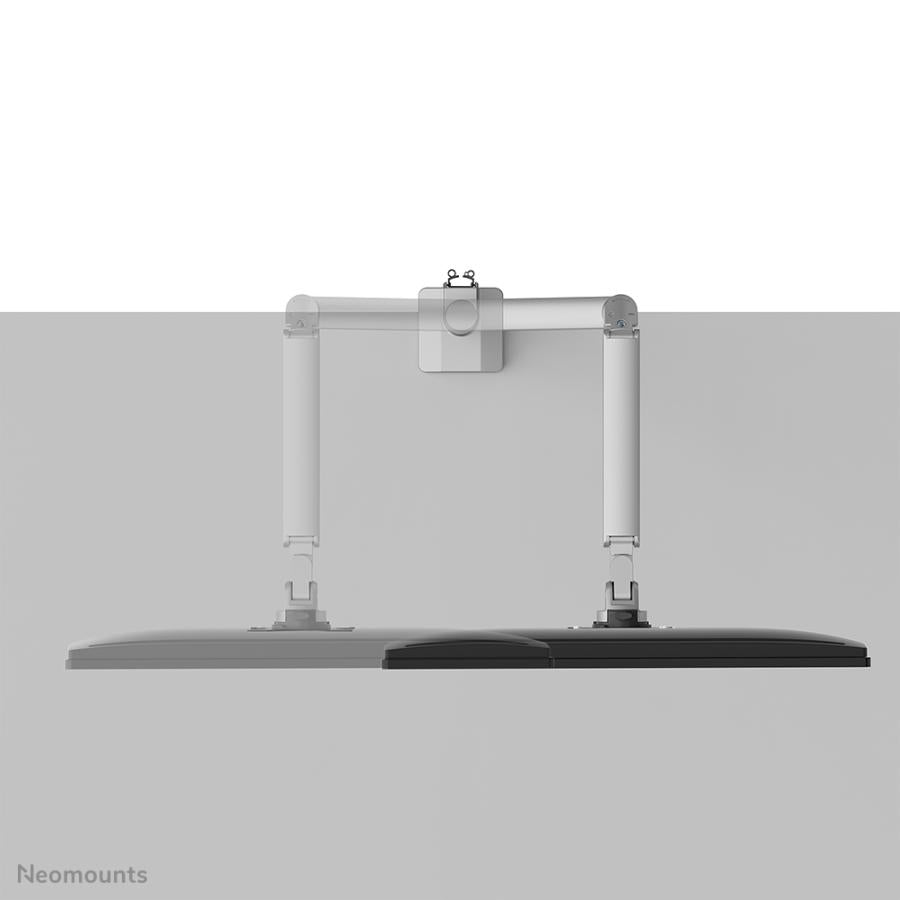 Neomounts DS70-250SL1 Tischmonitorarm, Klemmtülle, 9 kg, 17–35, Silber