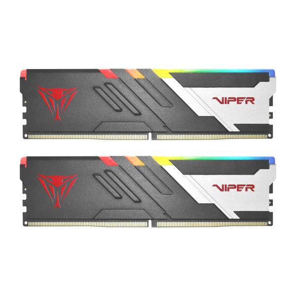 Patriot patriot pvvr532g600c30k viper venom rgb dimm dual kit, 32 gb, ddr5, 6000mts, cl30