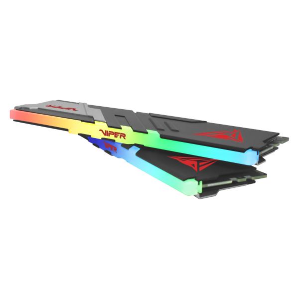 Patriot patriot pvvr532g600c30k viper venom rgb dimm dual kit, 32 gb, ddr5, 6000mts, cl30