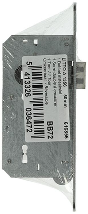 Yale 1014135 - 1 dubbel insteekslot l r a1356 50mm | 2 stuks