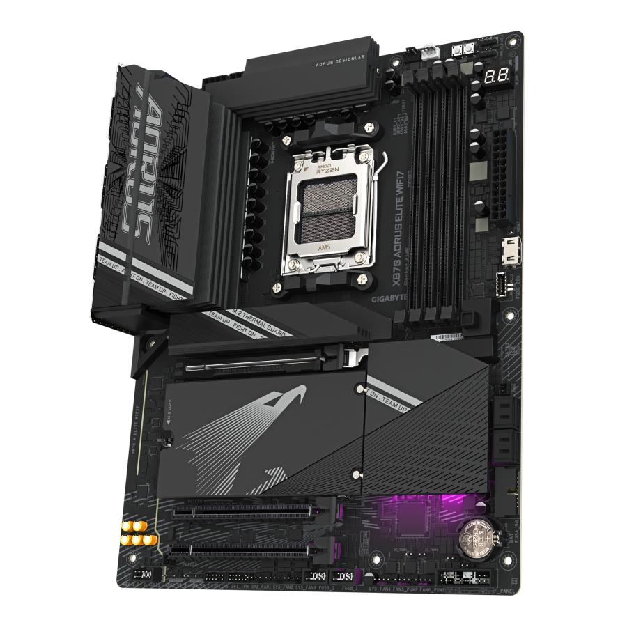 Gigabyte x870 a Elite WiFi7, ATX, AMD AM5, x870, 4x DDR5, USB4, 2,5 GBE, Wi-Fi 7, PCIe 5.0