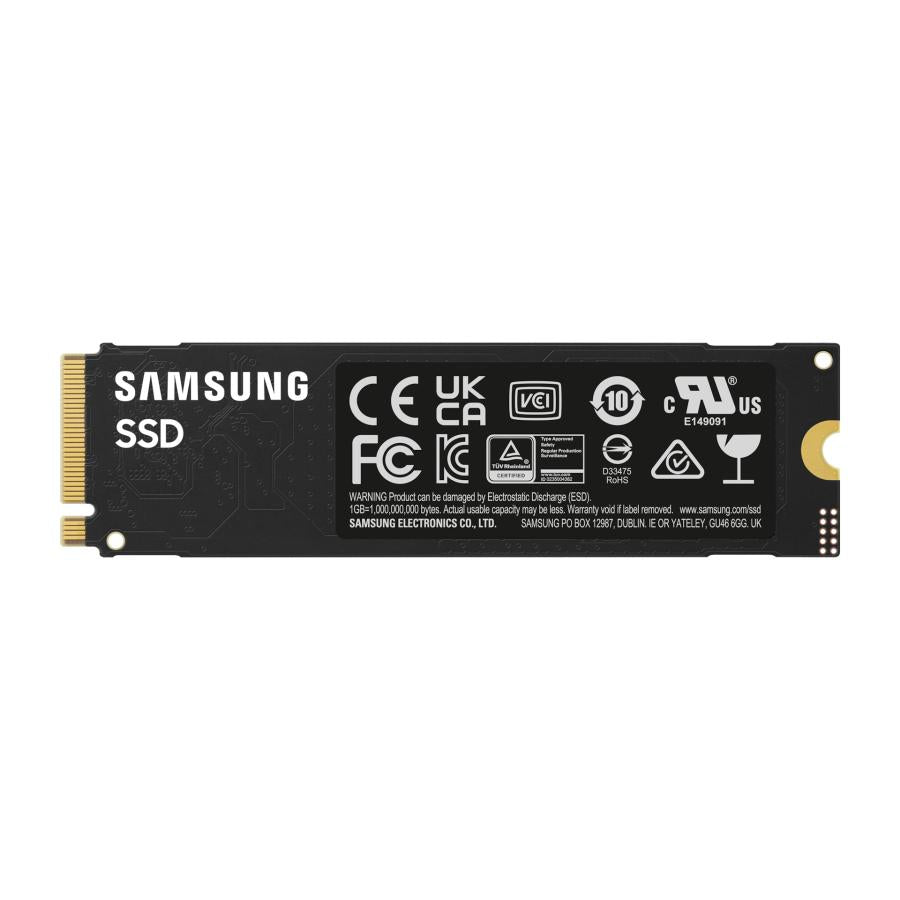Samsung mz-v9s2t0bw mz-v9s2t0 990 evo plus SSD, 2 TB, m.2, PCIe 4.0, 7150 MB/s, 1350000 IOPS, schwarz