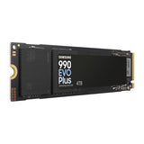 Samsung mz-v9s4t0bw mz-v9s4t0 evo 990 plus SSD, 4 TB, m.2, PCIe 4.0, 7150 MB s, 1350000 IOPS, schwarz
