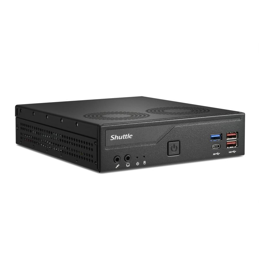 Shuttle dh770 Mini-PC Barebone, 1,35 l, LGA 1700, Intel H770, DDR5-SDRAM, 2x 2,5g LAN, 2x m.2, 24 7