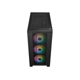 Cooler Master E301-KGNN-S00 Elite 301 Schwarz Argb, ATX, Fenster, USB 3.2 Gen 1 Typ C, 3 x 120 mm Argb