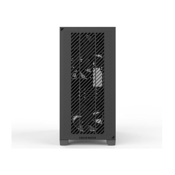 Cooler Master E301L-Knnn-S00 Elite 301 Stahlpanel, Matx, USB 3.2 Gen 1 Typ C + A + 3,5 mm, 3 x 120 mm