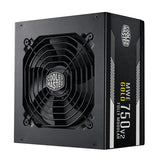 Cooler Master mpe-7501-afaag-3eeu mwe gold 750 v2 atx3.1, 750 W, 90 % @typisch, vollständig modular, 120 mm
