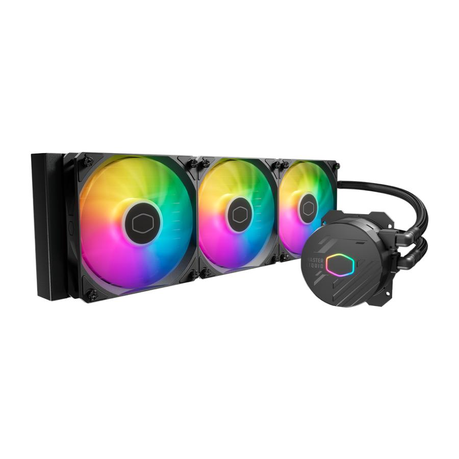 Cooler Master mlw-d36m-a18pa-rw Masterliquid 360 Core II Argb weiß, Gen 3 Punp, 3x 120 mm Argb