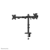 Neomounts DS60-600BL2 Schreibtisch-Monitorarm, Klemmtülle, 10–32, 100 x 100 mm, höhenverstellbar, schwarz