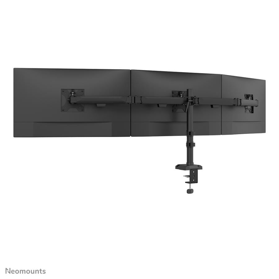 Neomounts DS60-600BL3 Tischmonitorarm, Klemmtülle, 10–27, 100 x 100 mm, höhenverstellbar, schwarz