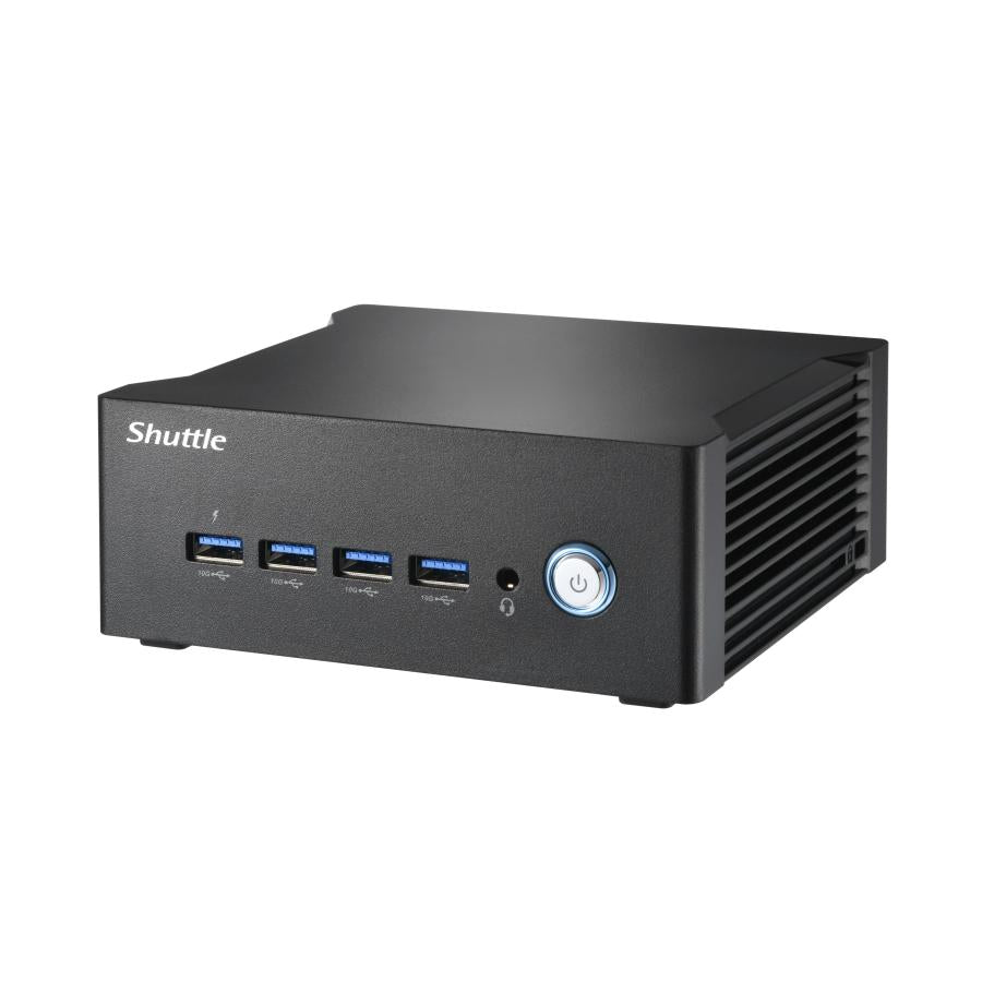 Shuttle NA10H7 Nano PC NA10H7, AMD Ryzen™ 7-8845HS APU, Radeon780M, 2xHDMI, 2xUSB-C 4.0(DP) 2x2.
