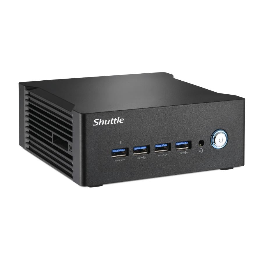 Shuttle NA10H7 Nano PC NA10H7, AMD Ryzen™ 7-8845HS APU, Radeon780M, 2xHDMI, 2xUSB-C 4.0(DP) 2x2.