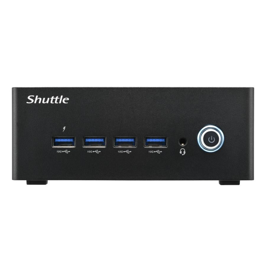 Shuttle NA10H7 Nano PC NA10H7, AMD Ryzen™ 7-8845HS APU, Radeon780M, 2xHDMI, 2xUSB-C 4.0(DP) 2x2.