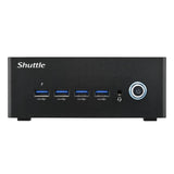 Shuttle NA10H7 Nano PC NA10H7, AMD Ryzen™ 7-8845HS APU, Radeon780M, 2xHDMI, 2xUSB-C 4.0(DP) 2x2.