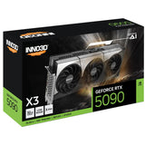 Inno3d n50903-32d7x-17593928 nvidia geforce rtx™ 5090 x3, 32 GB, GDDR7, 512-bit, 1792 GB s, PCIe 5