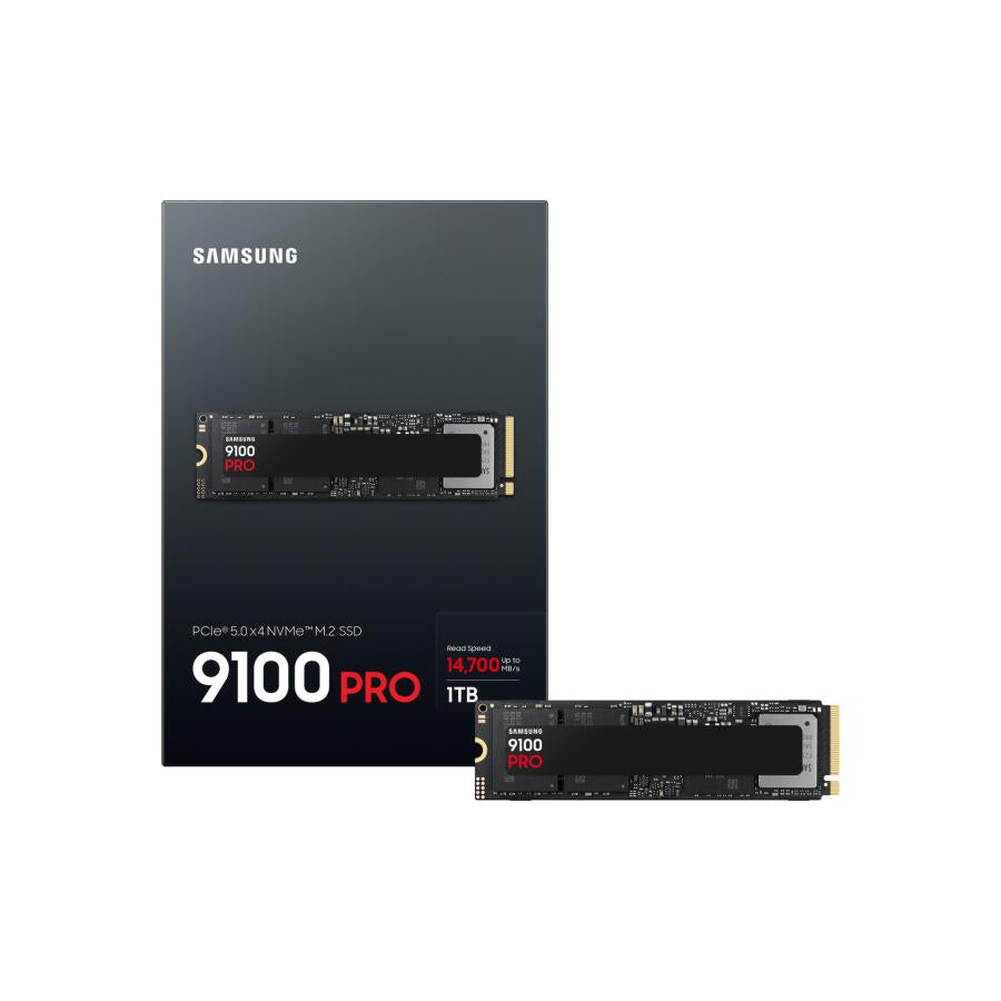 Samsung mz-vap1t0bw 9100 pro pcie® 5.0 nvme™ m.2 SSD – 1 TB, 1 TB, M.2, 14700 MB s