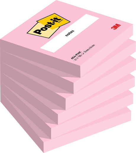 Post-it-Notizblock 654 76x76mm rosa 6 Stück