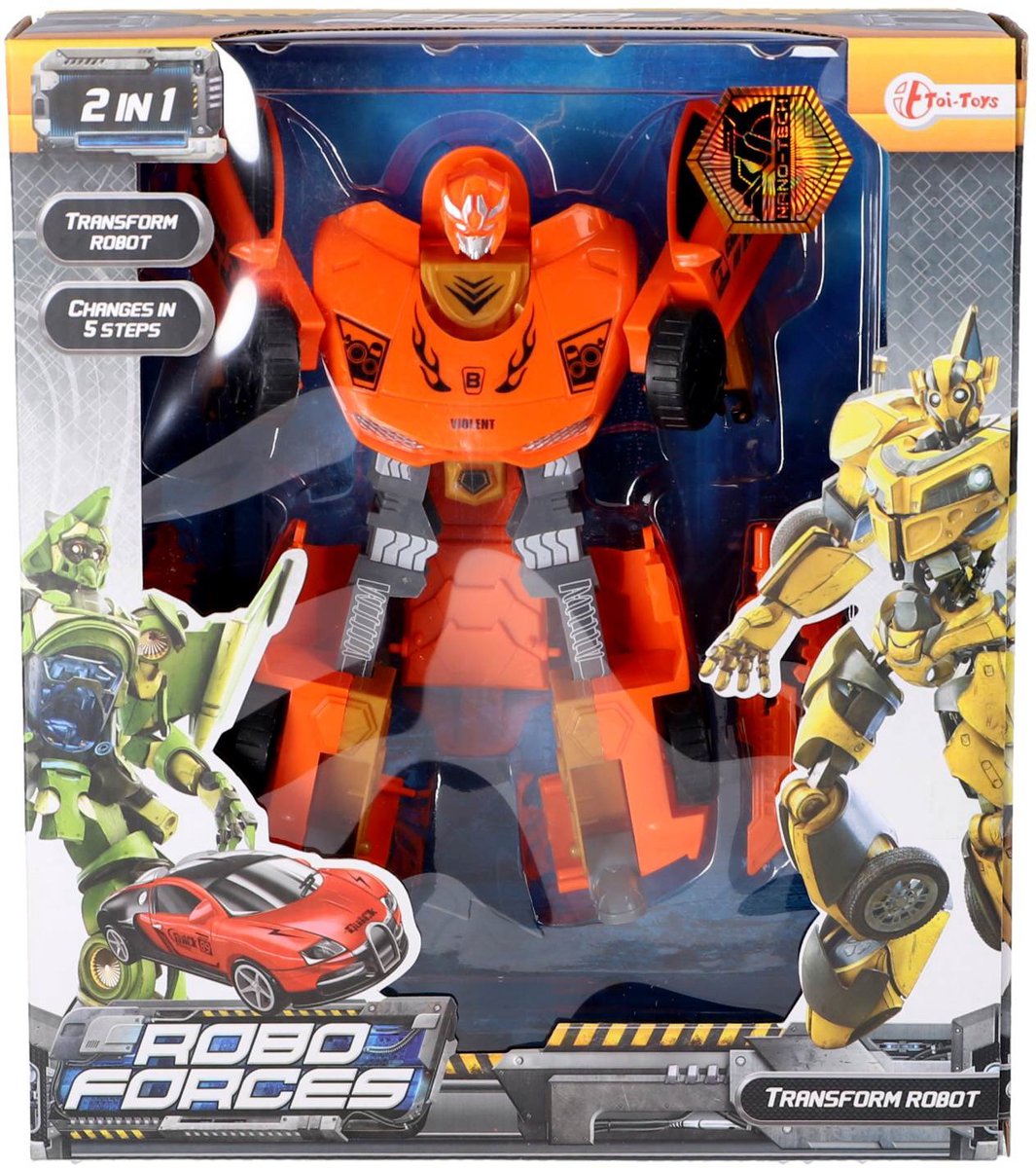 Roboter-Wechselwagen 21 cm 4-fach sortiert