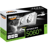 Inno3d n506t2-08d7x-193075w geforce rtx™ 5060 ti 8gb twin x2 oc weiß
