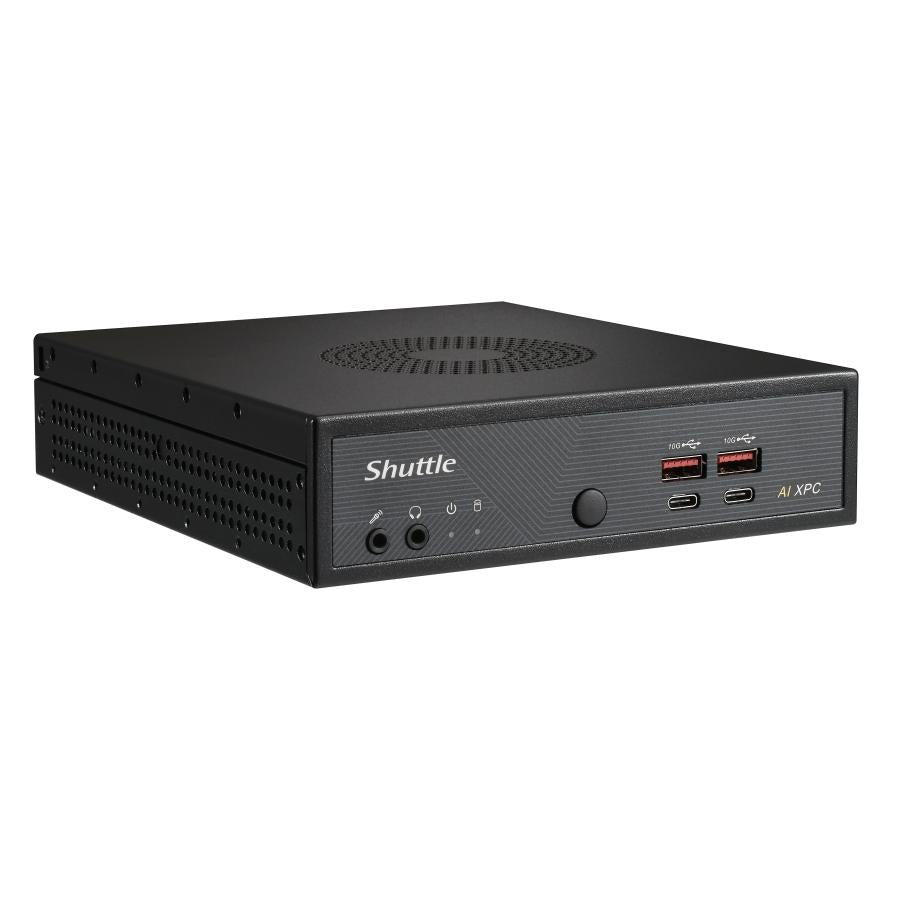 Shuttle DN11H5 Slim AI PC, Intel Core Ultra 5 125h, Intel Arc Grafik, DDR5, HDMI, DP, 4x 2,5G LAN
