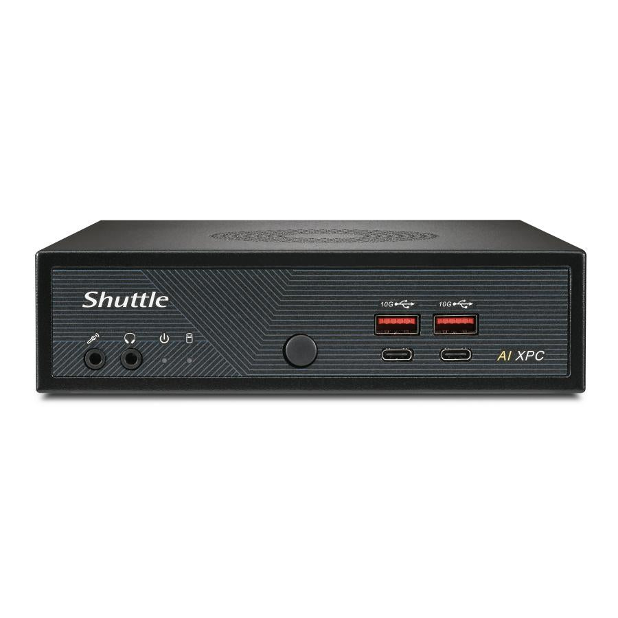 Shuttle dn11h9 Slim AI PC, Intel Core Ultra 9 185h, Arc-Grafik, DDR5, 2,5 GB LAN, HDMI, DP,