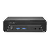 Shuttle NE10N Nano PC, Intel N 100 SoC, DDR4, HDMI, DP, 6x USB, LAN, Lüfterlos, 24 7, 65 W