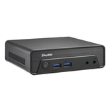 Shuttle NE10N Nano PC, Intel N 100 SoC, DDR4, HDMI, DP, 6x USB, LAN, Lüfterlos, 24 7, 65 W