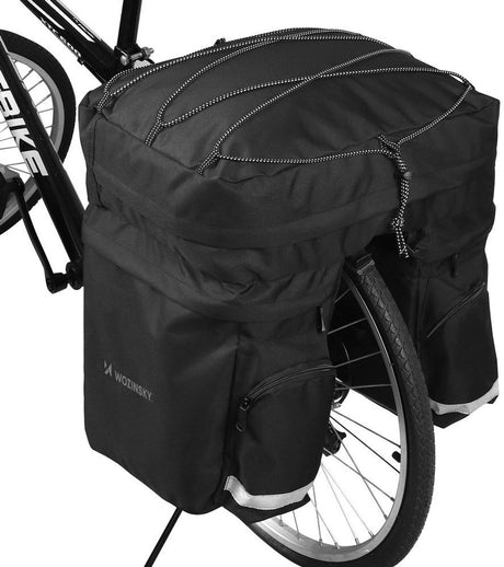 Wozinsky wbb13bk Serie – Fahrradtasche – 60 l – wasserdicht – reflektierend