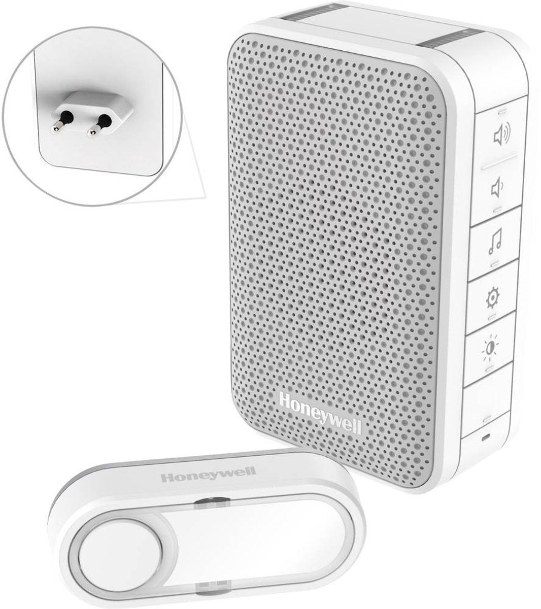 Honeywell DC313SP2 Wireless Plug-in-Türklingel mit Volumenregel