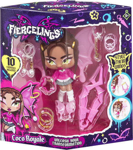 Goliath fiercelings coco royale keychain – modepop – met accessoires