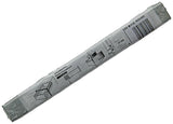 1014510 - pr.kogelladegeleiders verzinkt27mm 25-40cm 12kg | 5 stuks