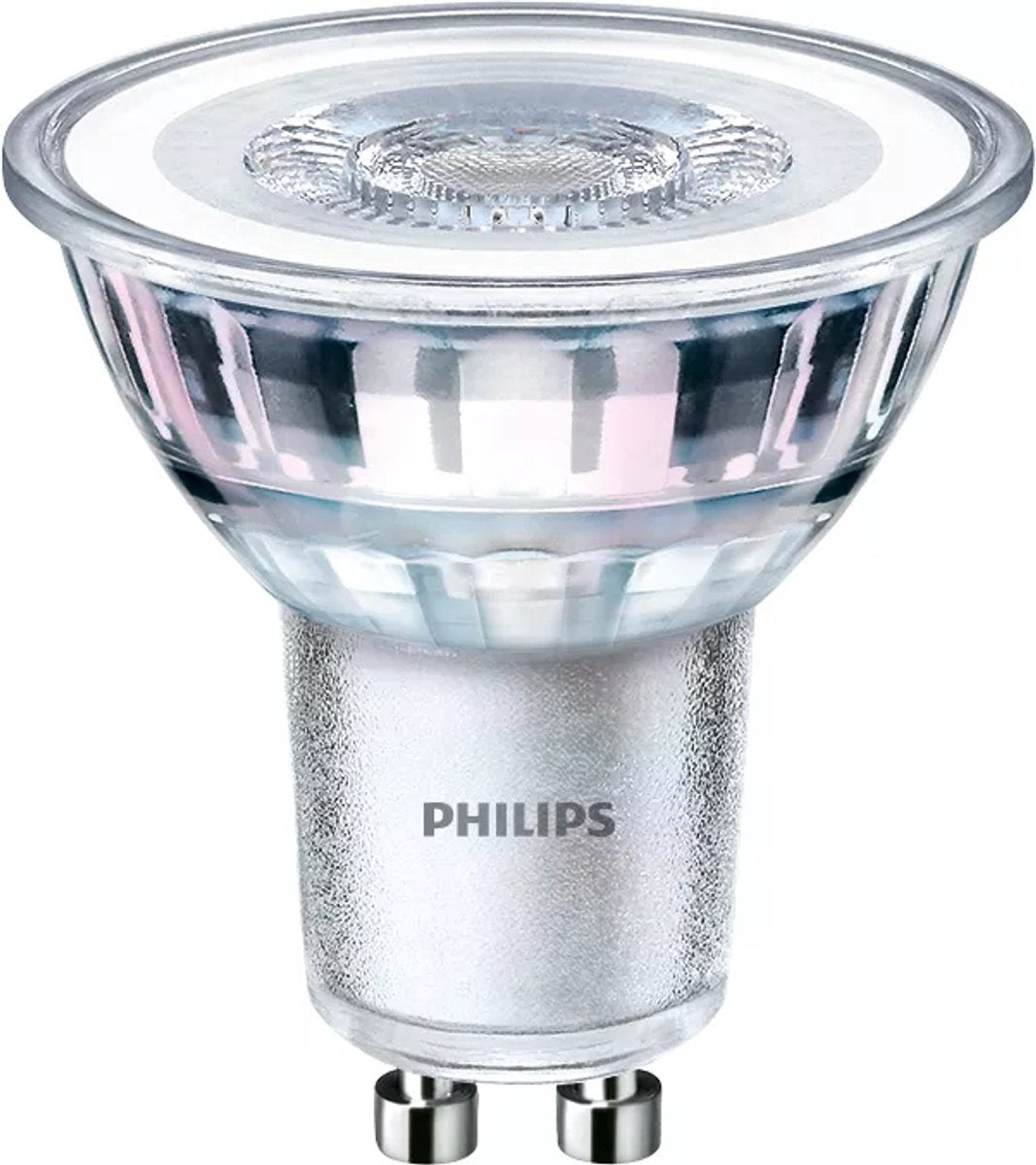 Philips led philips classic ledspot gu10 mv essential led 4.6 (50w) 830 warm wit - 36d