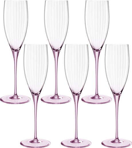 Leonardo Poesia Champagnerglas 250 ml Rosé - Set 6