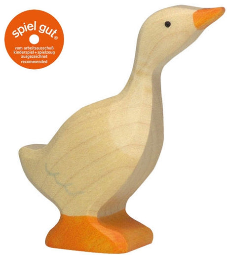 Holztiger gans, klein. 5 cm.